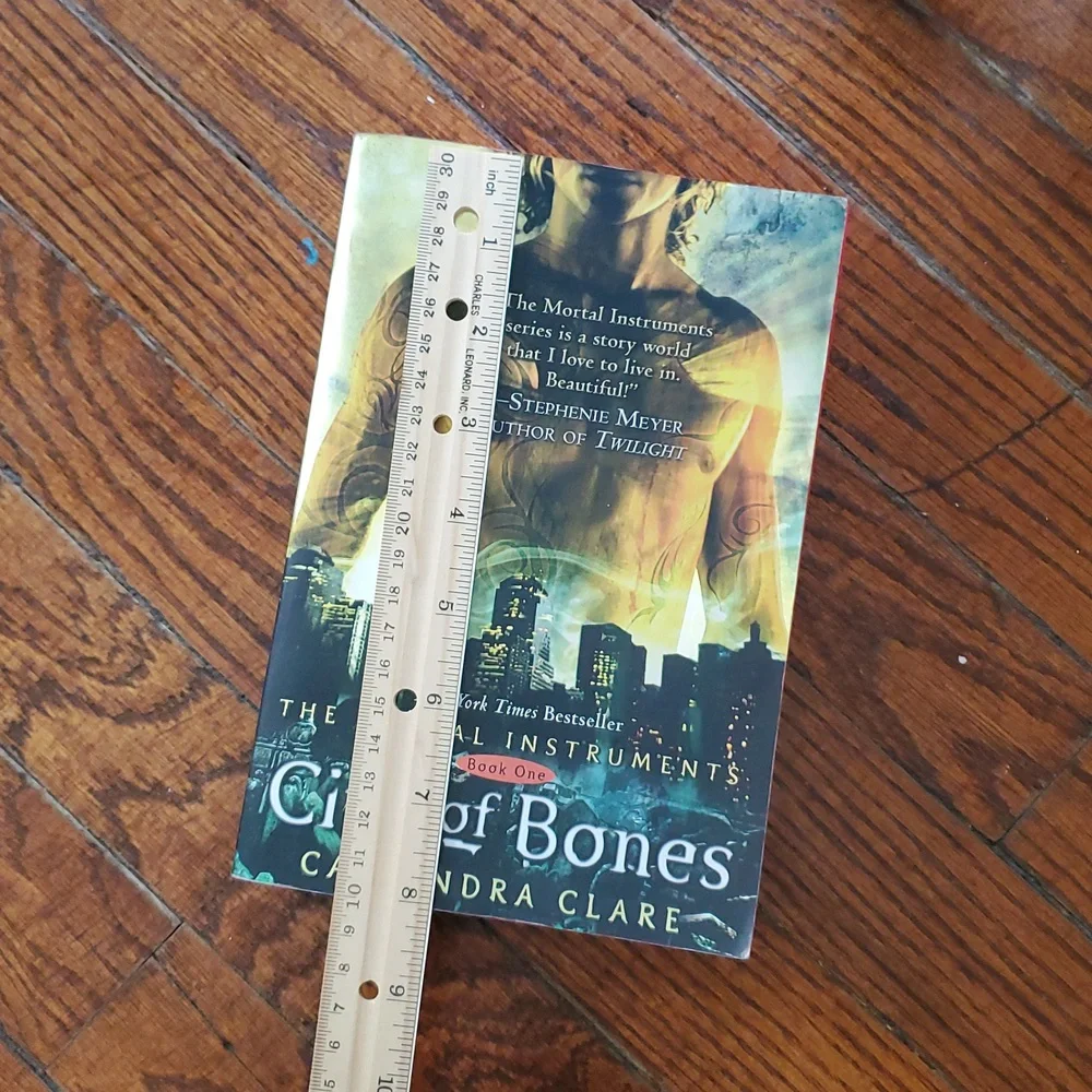 The Mortal Instruments City Of Bones Cassandra Clare, Paperback, Painted Edges
